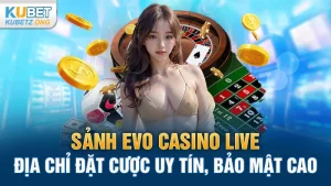 Sảnh EVO casino live - Địa chỉ đặt cược uy tín, bảo mật cao